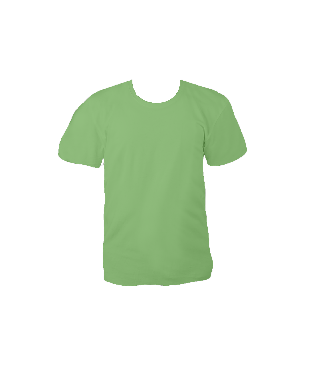 green t-shirt